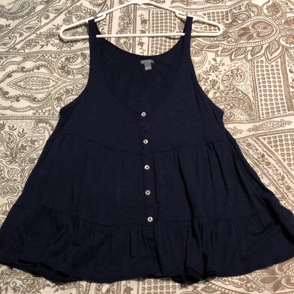 AERIE navy tank top